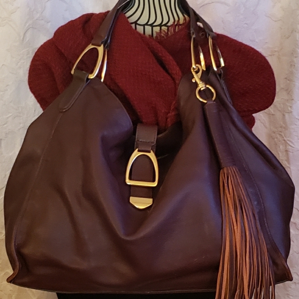 STUNNING GILI X-LARGE ROMA 3 ITALIAN LEATHER TOTE